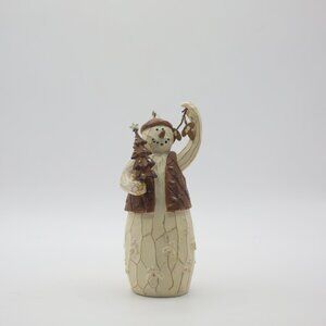 Vtg. FlurryVille Collection by LivingQuarters "Mistletoe Mike" Resin Ornament